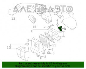 Contor de aer pentru Subaru Impreza 17- GK