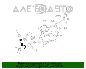 Sonda lambda spate primul Nissan Murano z50 03-08