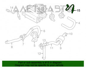 Sonda lambda pentru al doilea Nissan Pathfinder 13-20 hibrid, nou, original OEM.