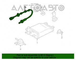 Sonda lambda spate a doua Nissan Murano z50 03-08