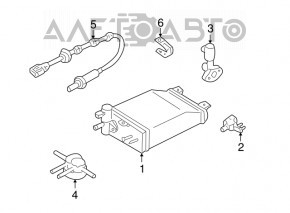 Sonda lambda spate a doua Nissan Murano z50 03-08