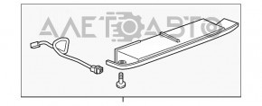 Semnal de stop pentru Chevrolet Volt 11-15 în spoiler