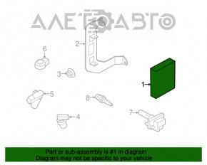 Modulul ECU al motorului Subaru Outback 10-14 3.6