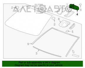 Oglindă interioară pentru Buick Encore 13-19 cu control și auto-întunecare