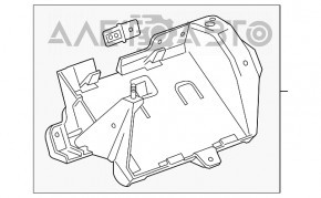 Suportul blocului ECU Cadillac CTS 14- 2.0 3.6