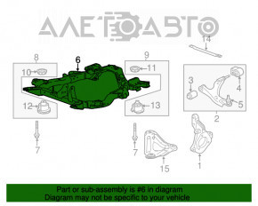 Подрамник передний Chevrolet Equinox 10-13 2.4 FWD