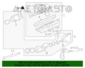 Contor de aer pentru Chevrolet Camaro 16- 3.6