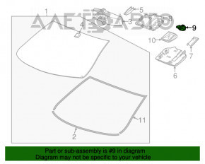 Senzor de ploaie Chevrolet Malibu 13-15