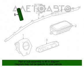 Подушка безопасности airbag сидения правого Chevrolet Camaro 16-