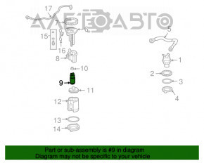 Топливный насос бензонасос Lexus RX350 06-09 новый OEM оригинал