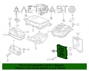 Modulul de propulsie hibridă Chevrolet Volt 16-