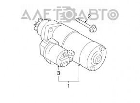 Стартер Nissan Rogue 07-12