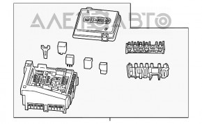 Блок предохранителей подторпедный Chevrolet Camaro 16- 3.6