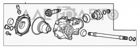 Reductorul frontal al Cadillac CTS 14- 3.6 face zgomot.