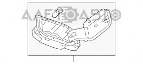 Лючок бензобака с корпусом Chevrolet Cruze 16-