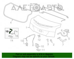 Camera de vizionare spate pentru Cadillac ATS 13-