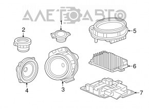 Amplificator audio Chevrolet Camaro 16- BOSE