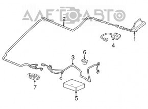 Modul de comunicații Bluetooth Chevrolet Volt 16-