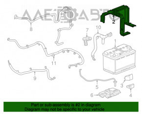 Suport baterie Chevrolet Camaro 16-