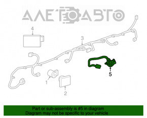 Camera de vizionare spate pentru Chevrolet Volt 16-17