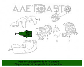 Comutatorul de sub volan stânga Chevrolet Camaro 16-