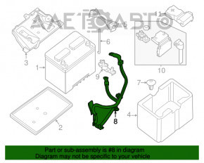 Cheie minus Nissan Altima 13-18 fără cabluri