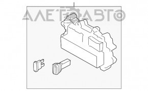 Blocul de siguranțe de interior Nissan Murano z50 03-08