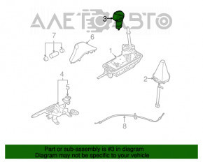 Maner cutie de viteze Mini Cooper Countryman R60 10-16 automatizată