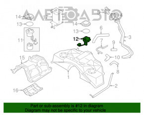 Датчик уровня топлива в бензобаке Infiniti Q50 14-15 3.7