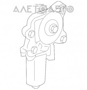 Motor electric pentru geamul din spate stânga Mercedes W164 ML