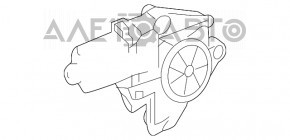 Fereastra electrică motor față stânga Mercedes W164 ML