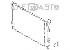 Radiator de răcire apă Kia Soul 14-19 1.6 2.0 automată