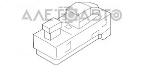 Controlul geamului electric din față dreapta Nissan Pathfinder 13-20