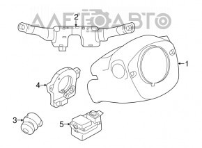 Comutatorul de sub volan Nissan Murano z51 09-14