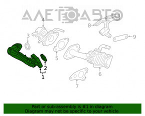 Supapa EGR pentru Toyota Rav4 19- 2.5