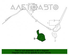 Semnalul Low Infiniti FX35 FX45 03-08