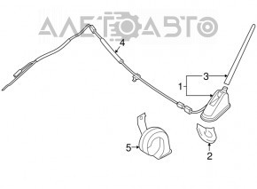 Semnalul Low Infiniti FX35 FX45 03-08