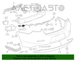 Senzor de parcare spate pentru Cadillac ATS 13-