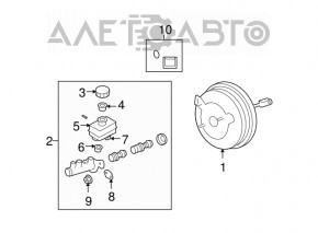 Amplificator de vidare Subaru Outback 10-14