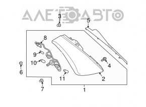 Lampa dreapta Nissan Murano 03-05