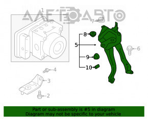 Suport ABS Subaru Forester 19- SK