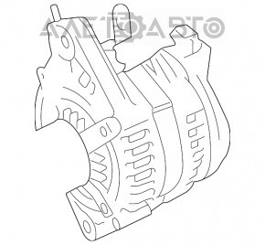 Generatorul Lexus GS300 GS350 06-11