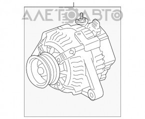 Генератор Lexus ES350 07-09