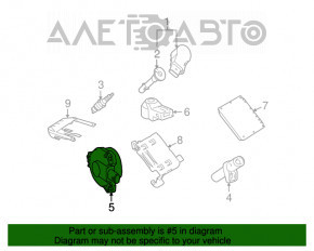 Regulatorul de poziție a arborelui cu came Mercedes W211 E550