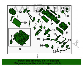 Arzătorul complet pentru Nissan Sentra 13-19 manual