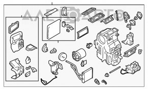 Arzător complet Nissan Versa Note 13-19