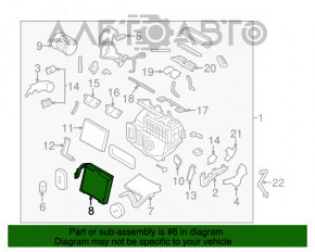 Evaporator Nissan Rogue 14-20