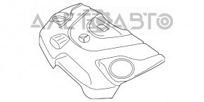 Capacul motorului Mercedes W221 M273