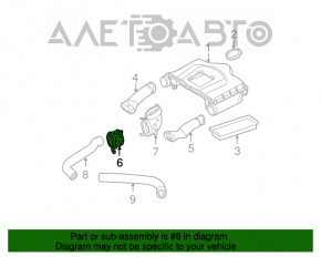 Contor de aer Mercedes W164 ML M272 M273