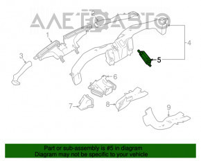 Senzorul de tensiune înaltă interior Infiniti QX50 19-